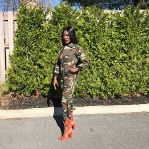 Camo Jumpsuit